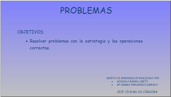 Problemas | Recurso educativo 33477