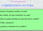 Con Mayúsculas: Los Tres Cerditos | Recurso educativo 33856