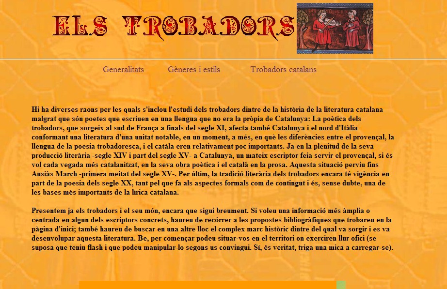 Els trobadors | Recurso educativo 35419