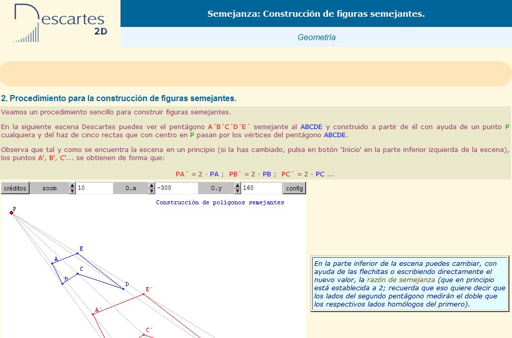 Construcción de figuras semejantes | Recurso educativo 37423