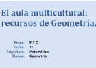 El aula multicultural: recursos de Geometría. | Recurso educativo 39306