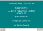 Identificando decimales | Recurso educativo 40459