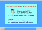 Introducción al mini-handbol deportes, Canarias, gobiernodecanarias.org, Jclic, | Recurso educativo 42245