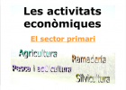 Sector Primari | Recurso educativo 42440