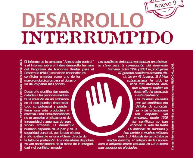 Desarrollo interrumpido | Recurso educativo 45290