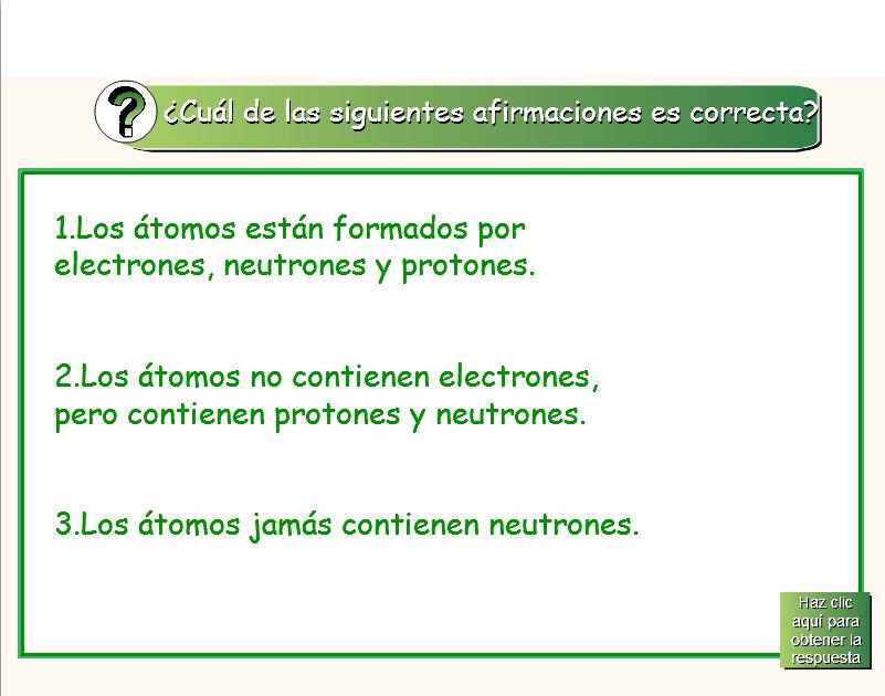 Los Átomos | Recurso educativo 47496