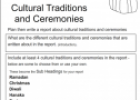 Cultural traditions and ceremonies | Recurso educativo 54545