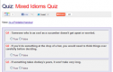 Mixed idioms quiz | Recurso educativo 61174