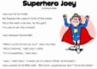 Superhero Joey | Recurso educativo 12825