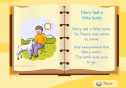 Song: Mary had a little lamb | Recurso educativo 12899