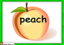 Fruit (flashcards) | Recurso educativo 18106