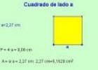 Perímetros y áreas: cuadrado y rectángulo | Recurso educativo 1883