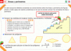 Áreas y perímetros | Recurso educativo 21557