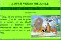 Webquest: A safari around the jungle | Recurso educativo 9353