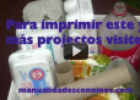 Reciclar materiales para manualidades | Recurso educativo 67010