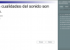 Las cualidades del sonido y su representación | Recurso educativo 71301