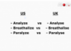 Video: Spelling differences in British and American English | Recurso educativo 77014