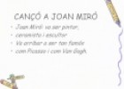 Cançó a Joan Miró.wmv . (© Mireia Muñoz) | Recurso educativo 89741