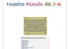 Nuestro rincon del 0 6 nº 079 | Recurso educativo 110949