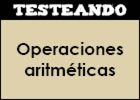 Operaciones aritméticas | Recurso educativo 350696